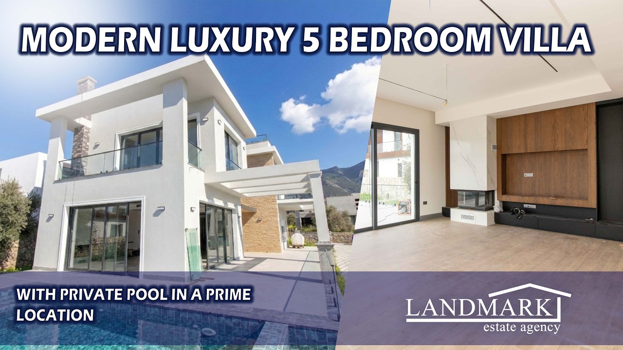🏡 Luxury 5 Bedroom Villa with Pool | Ozanköy North Cyprus