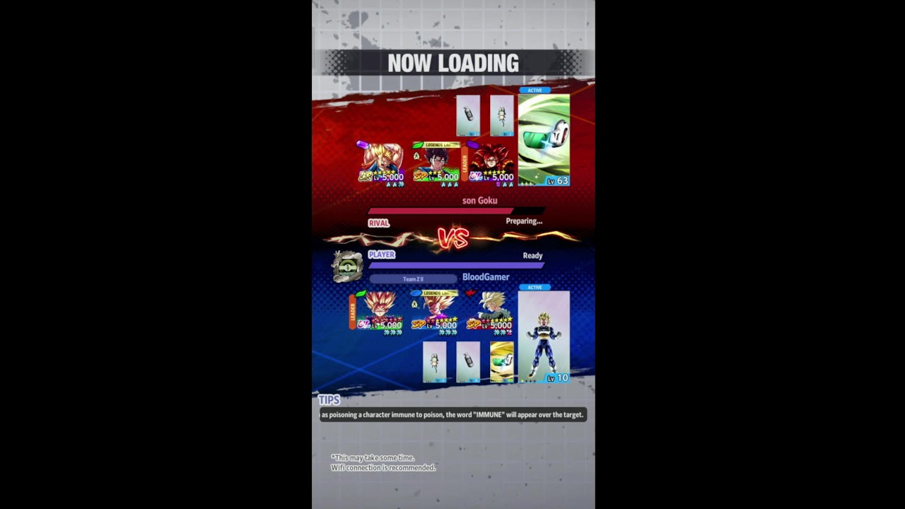 PvP con viewers + ranked (Dragon ball legends)
