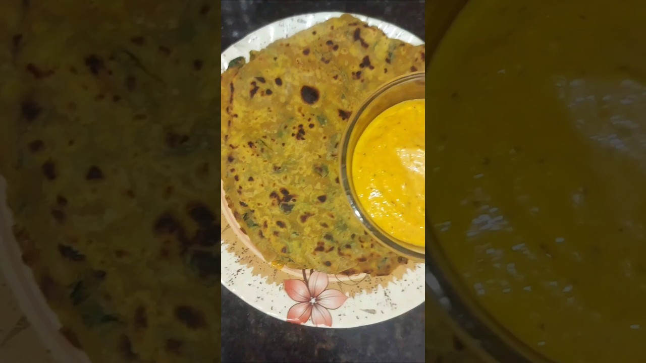 "methi thepla"[receipe in description]