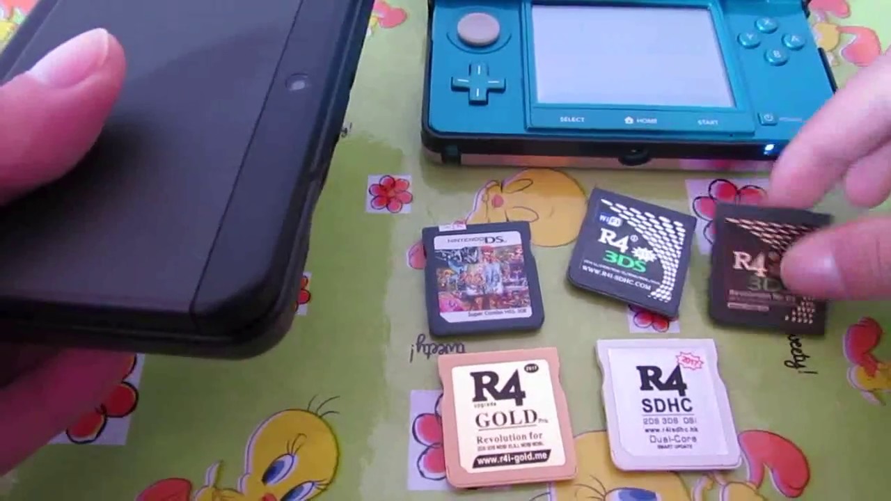 R4 Cards Tested on NEW 3DS & 3DS Ver 11.4.0-37E