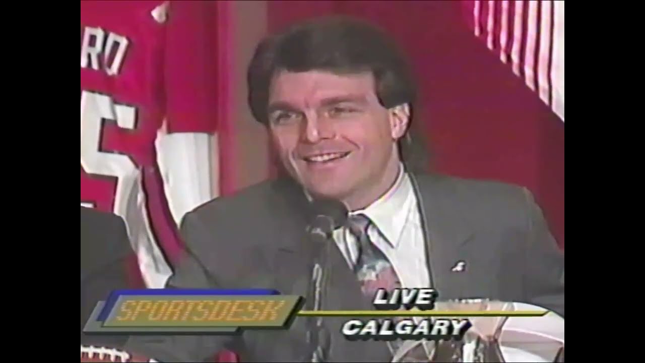 March 23, 1992 - CFL - Doug Flutie signs with the Calgary Stampeders