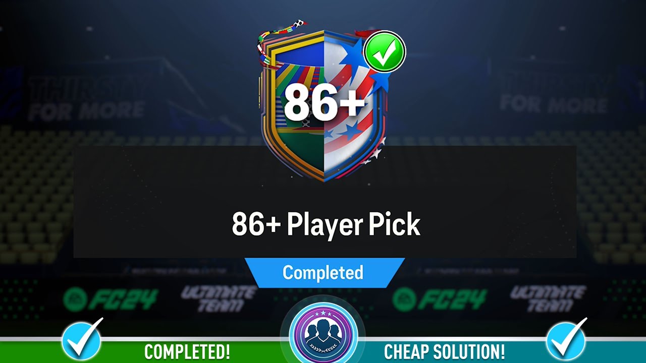 86+ Player Pick Opened! - Cheap Solution & SBC Tips - FC 24