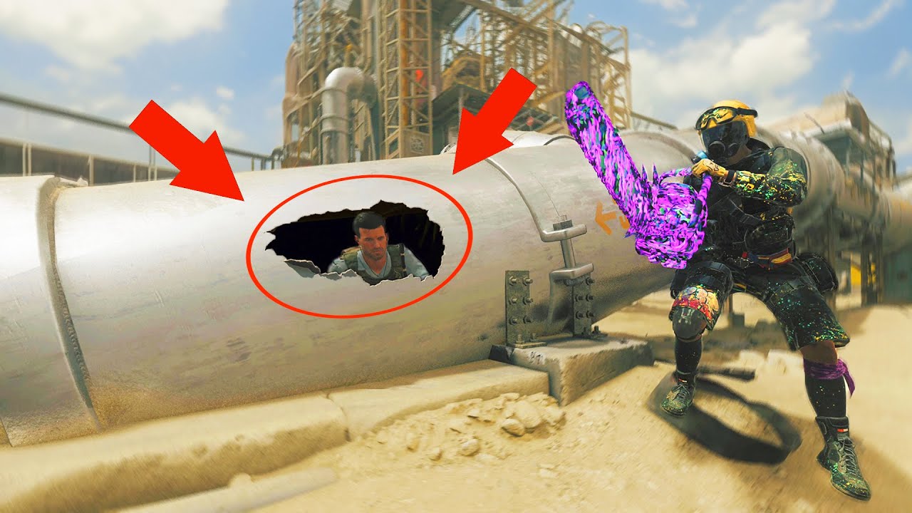 the NEW CRAZIEST GLITCH SPOT on RUST in MODERN WARFARE 3?!?!!? HIDE N' SEEK ON MODERN WARFARE 3