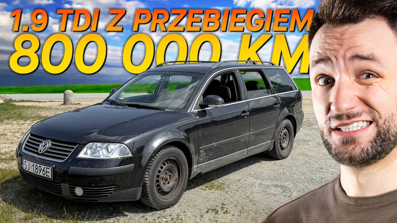 Kupiliśmy VW Passata z przebiegiem 800.000 KILOMETR&Oacute;W!