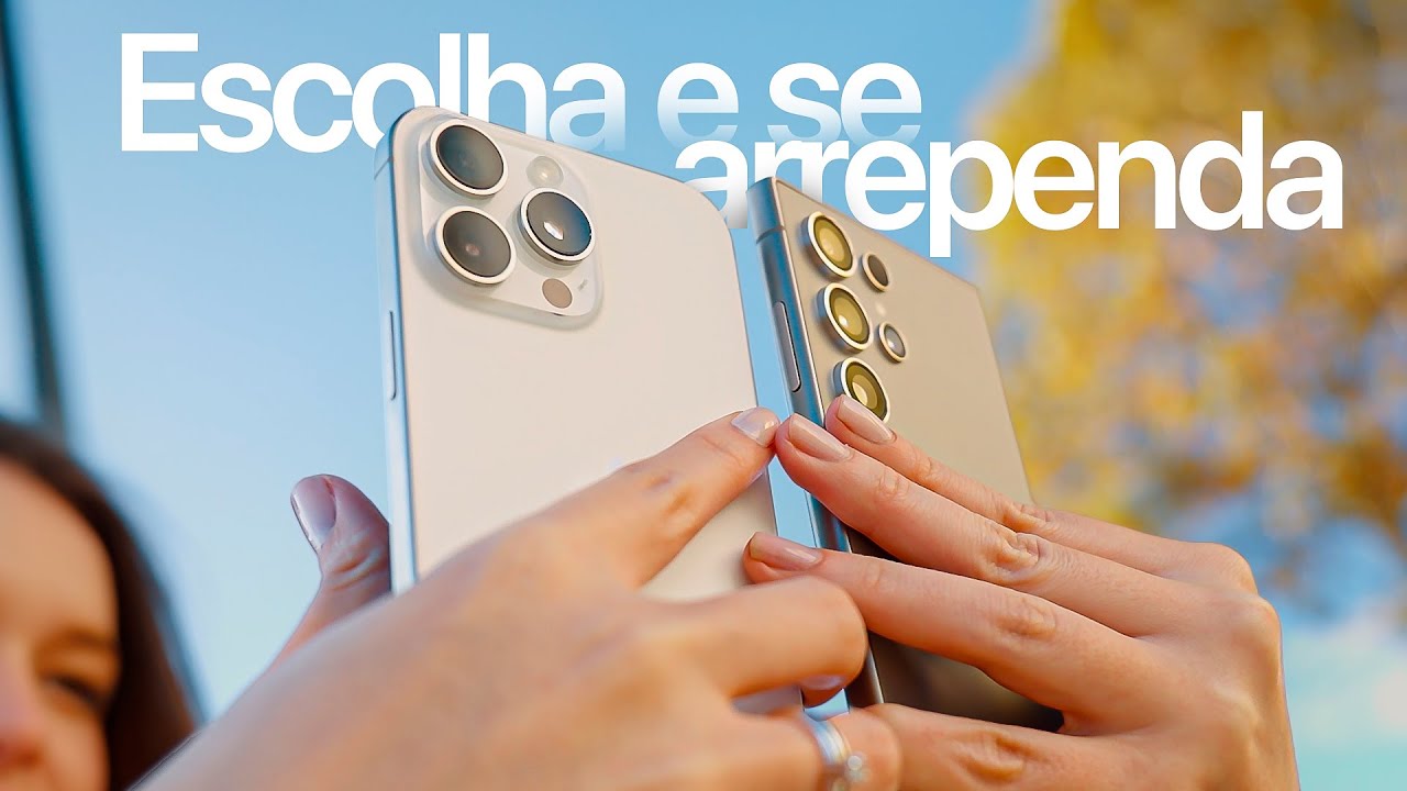 O que REALMENTE IMPORTA na grava&ccedil;&atilde;o? iPhone 16 Pro Max x Galaxy S24 Ultra