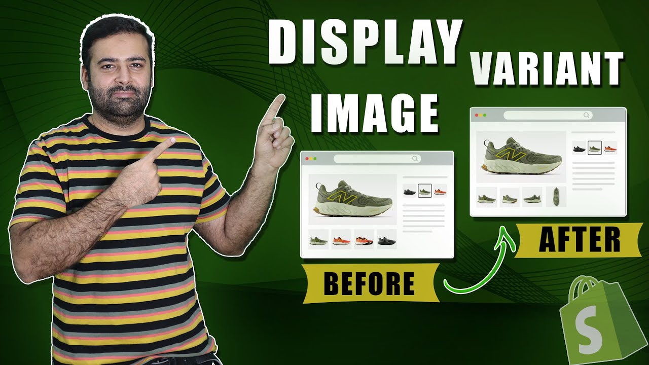 Как отображать только релевантные варианты изображений на Shopify (повысить конверсию!)