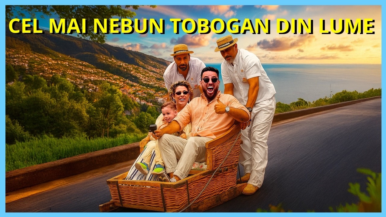 Ne-am îndrăgostit de Madeira! Și ne-am dat pe Toboganul din Monte (Carreiros do Monte)