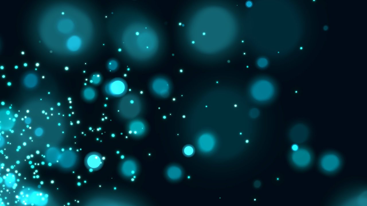 Cyan Aqua Dust Particles Effect | BG Screen Effect | Cinematic VFX | 4K Loop | No Copyright Free