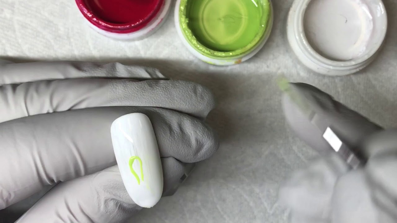 Grinch Christmas Nail #grinchnails #thegrinch