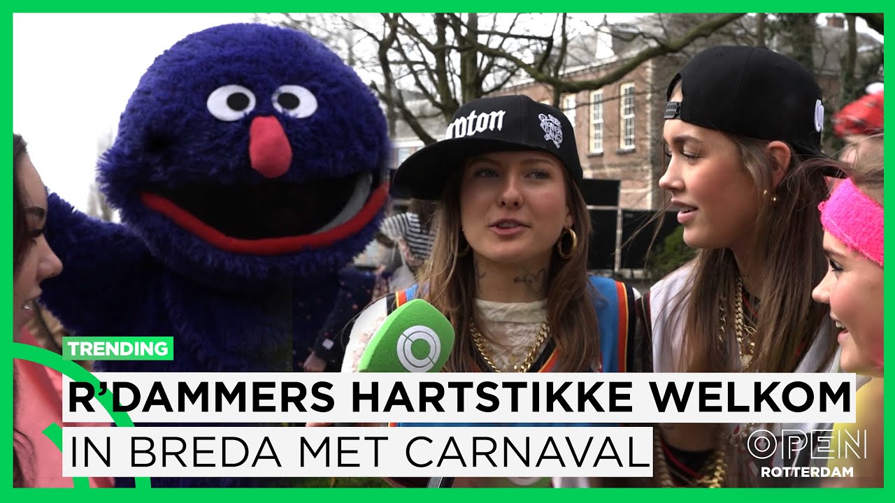 Rotterdammers vieren massaal carnaval in Breda: 'Niet in je onesie komen'| TRENDING