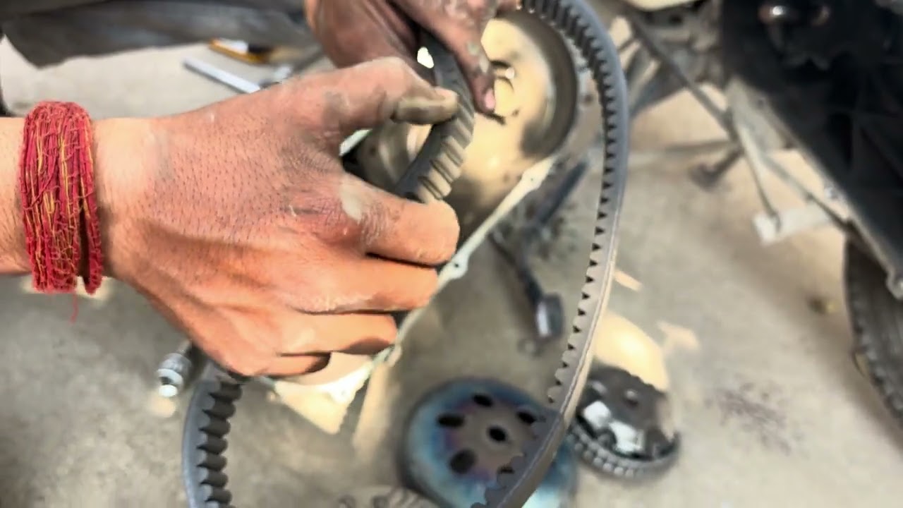 Clutch service and visor change Honda Activa 2014 std model