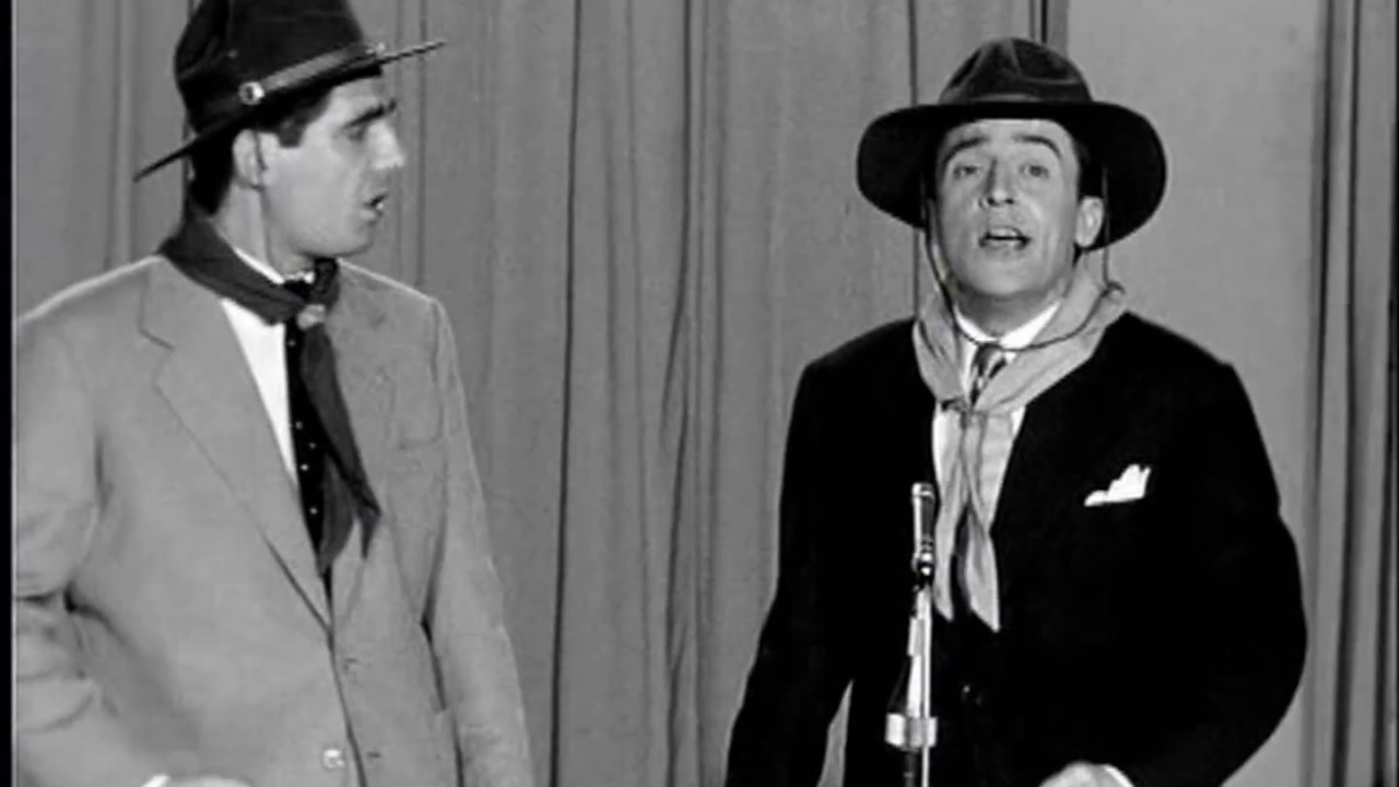 Roger Pierre et Jean Marc Thibault * Les deux  Scouts * 1956