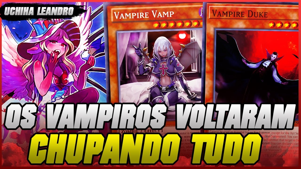 NOVO LINK VAMPIRO COMBA DEMAIS COM SKILL ZUMBI  // YU-Gi-Oh! Duel Links