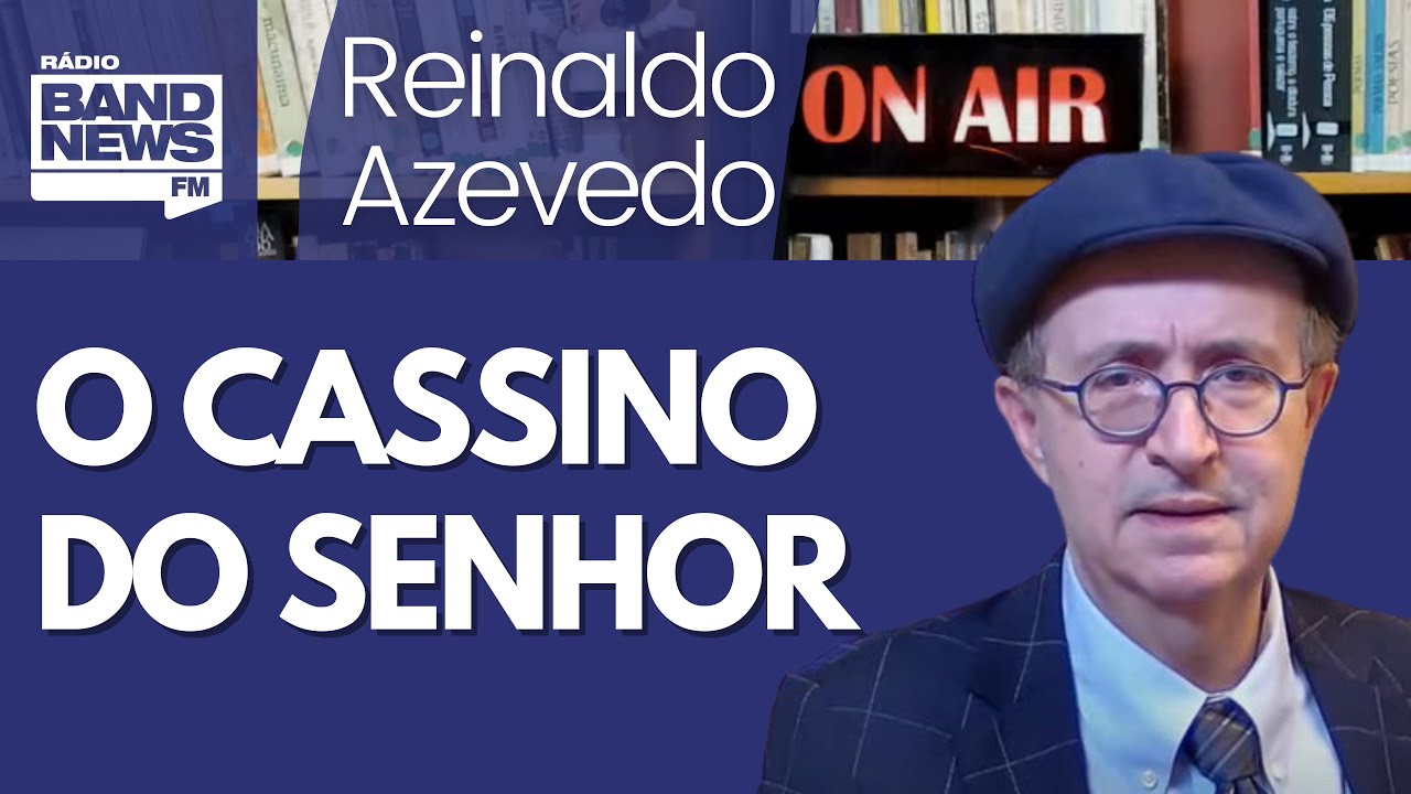 Reinaldo: Legalização do jogo caminha; bancada evangélica combate. Vão fazer o “Cassino do Senhor”?