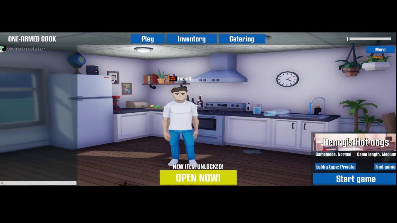 one armed cook!!!