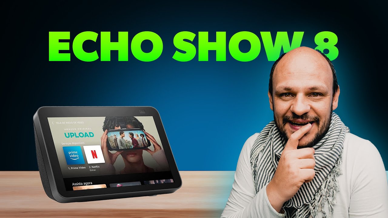 Amazon ECHO SHOW 8 2&ordf; gera&ccedil;&atilde;o Alexa com tela &eacute; boa e vale a pena? Review