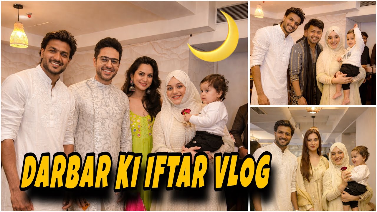 Ankita Lokhande kissed isa 💋😍 Attending Awez Darbar Ki Iftar Party 🌙