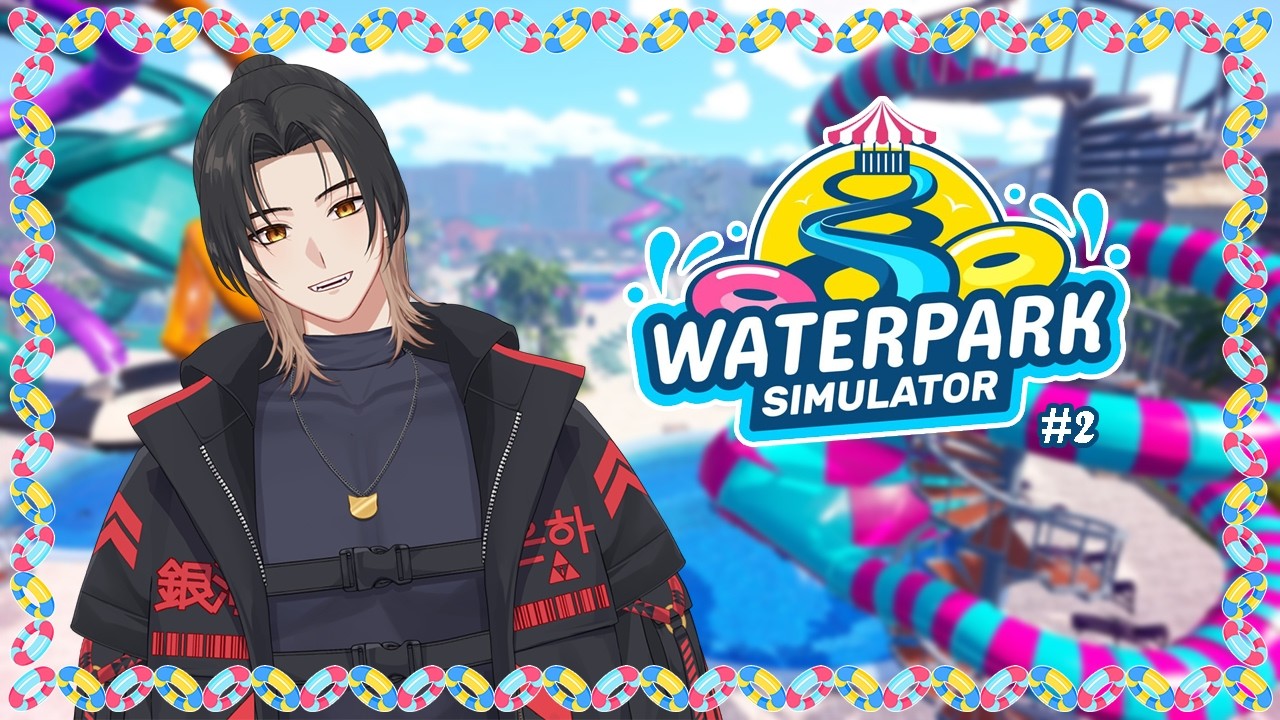 【Waterpark Simulator】#2 Bisnis Booming! #VTuber #VTuberID #VTuberIndonesia