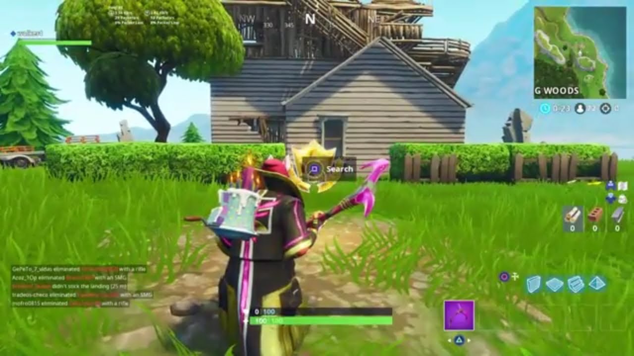 Fortnite Battle Royale - Week 3 Secret Battlestar Location (Season 5 Road Trip Challenges)