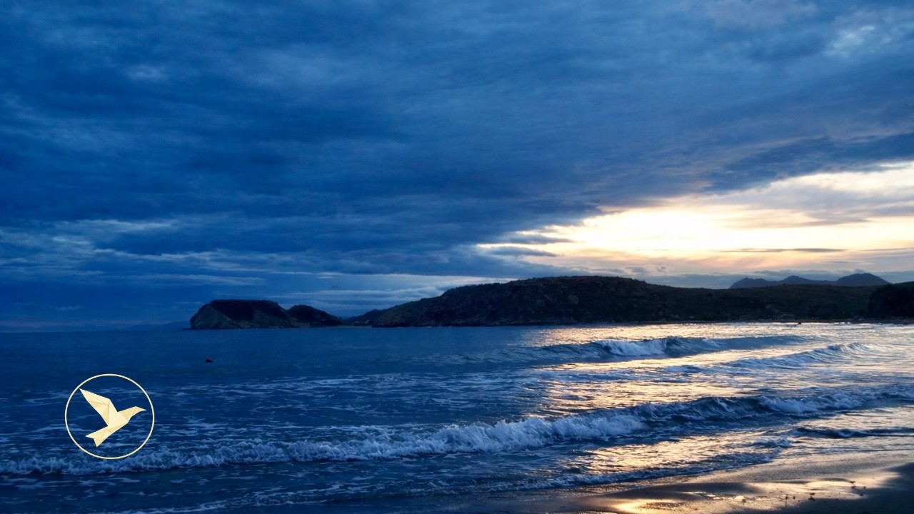 🌊 OCEAN WAVES FOR SLEEP ▶ 10 HOURS ▶ REAL MEDITERRANEAN SEA 😴✨
