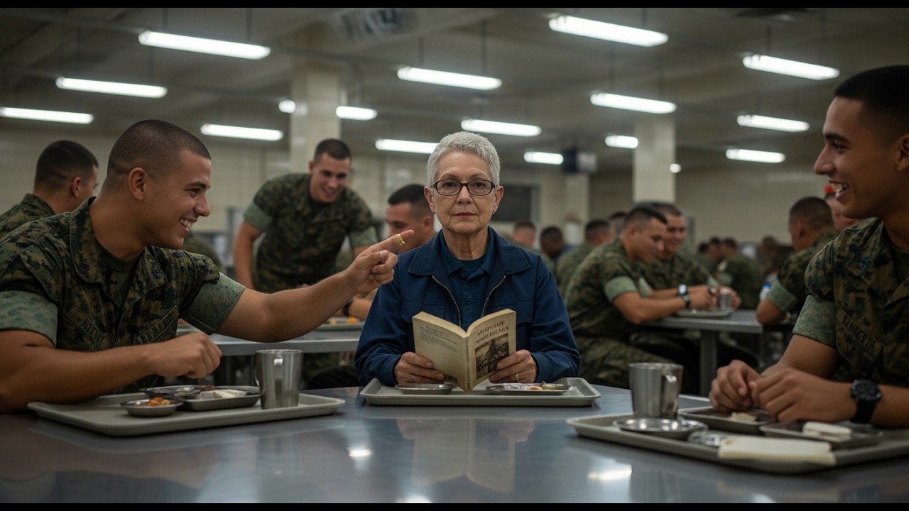 He Slapped Her and Laughed — Until Every Marine in the Mess Hall Paused Their Meals and Rose