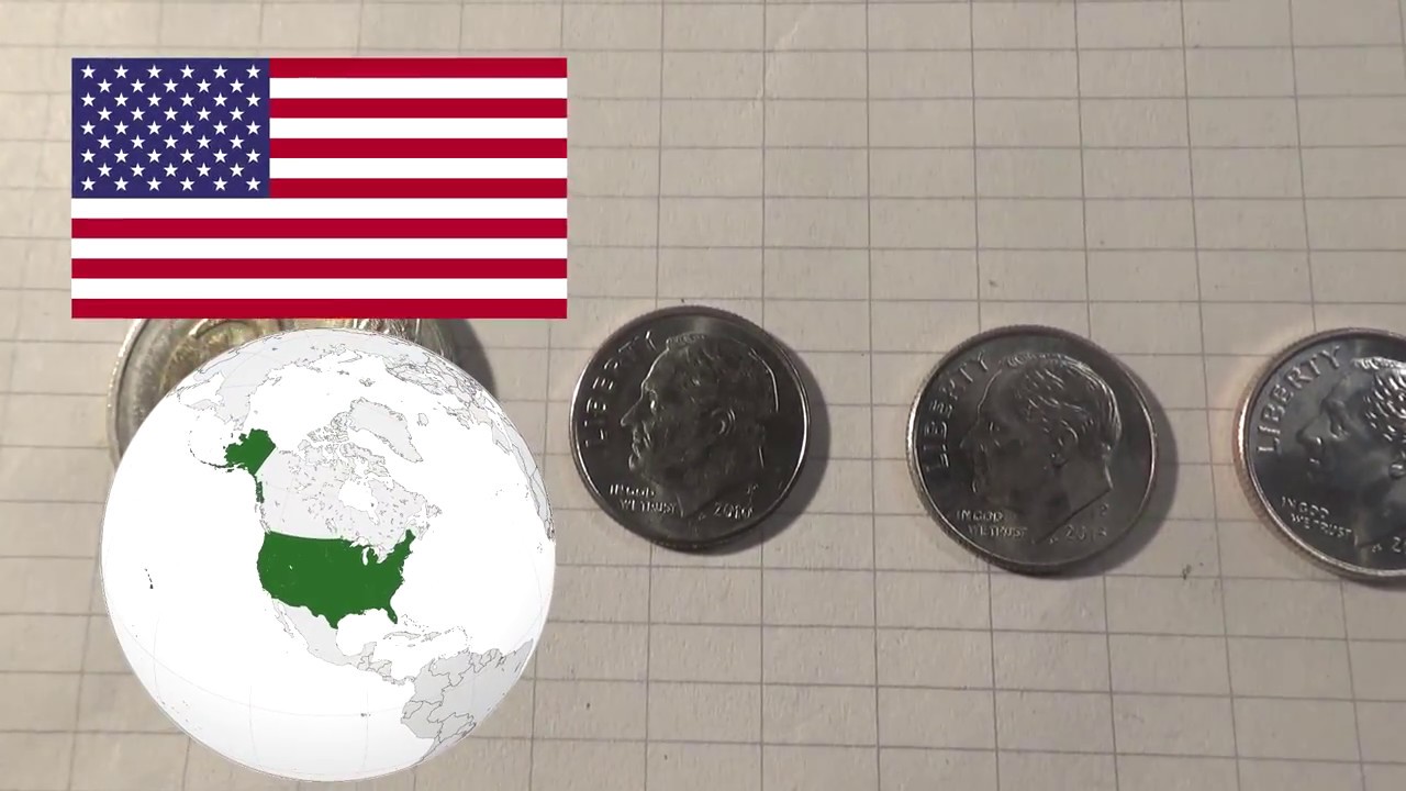 USA, One Dime 2010 2015 2017