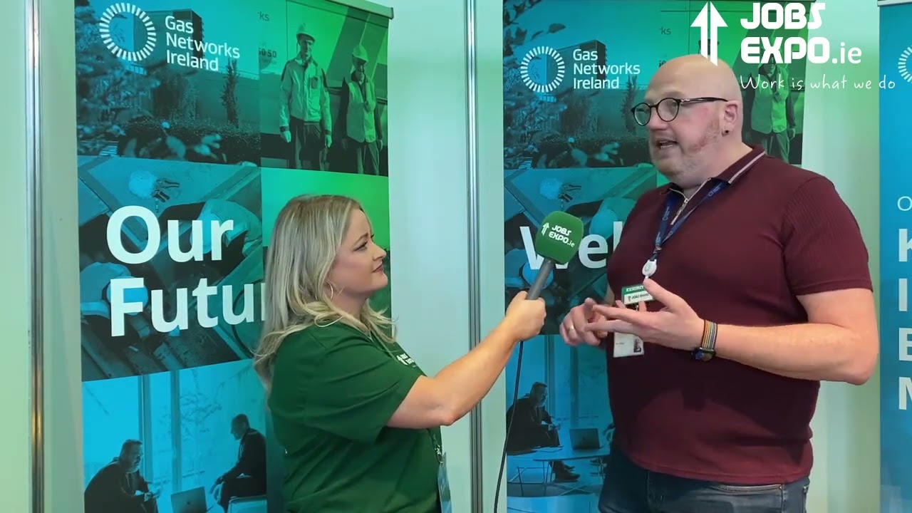 Gas Networks Ireland at Jobs Expo Dublin, 22nd April, 2023