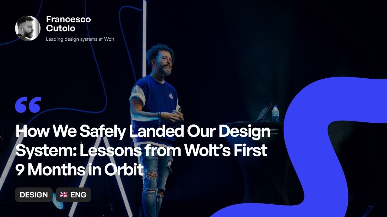 [ENG] Francesco Cutolo | How We Safely Landed Our Design System | WaysConf 2025