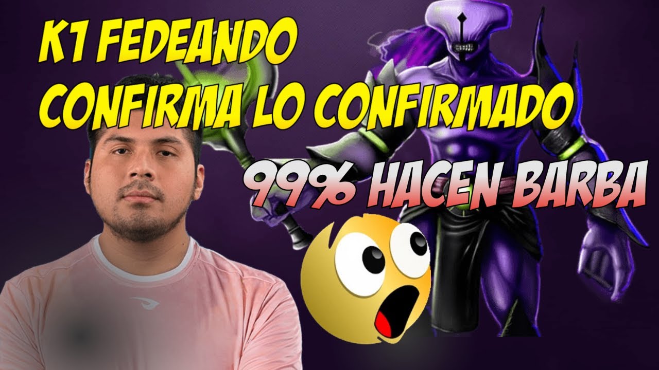 😲k1 confirma que todos los doteros de sa son barberos mientras fedea con su legendario faceless void