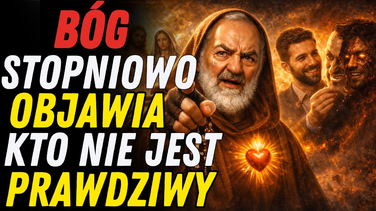 Ojciec Pio ostrzega: Bóg stopniowo ujawnia ludzi o złych intencjach
