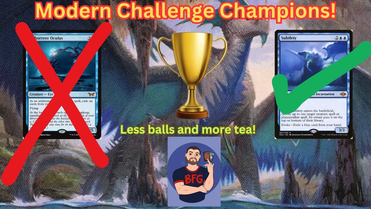 (Modern Dimir Murktide) Modern Challenge champion!  No eyeball needed!