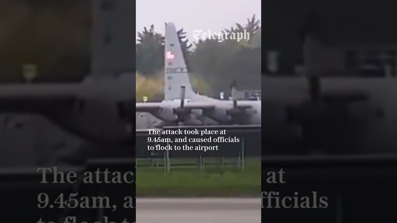 Man filmed damaging US aircraft at Irish airport