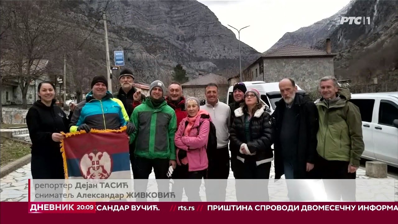 RTS:: Planinari koji su pešice išli do Krfa stazom srpske vojske, vratili se u Niš