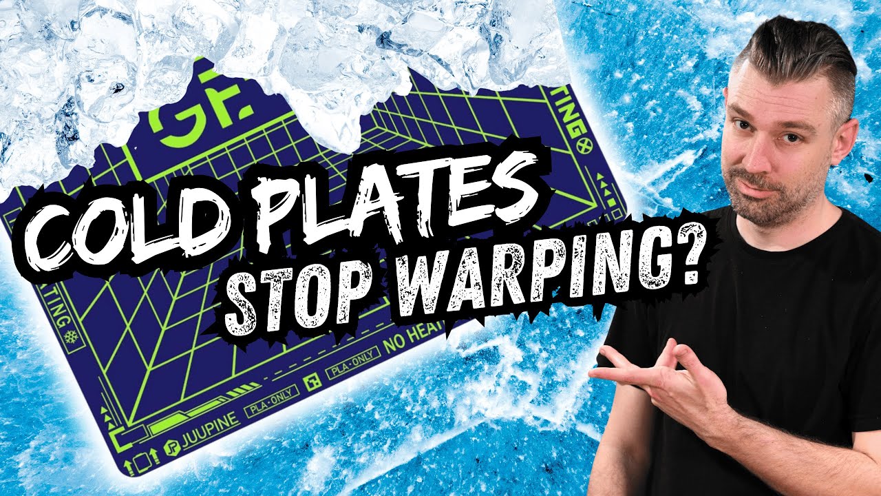 No Heat? No Warping? Better 3D Prints? Geco Cold Plate!