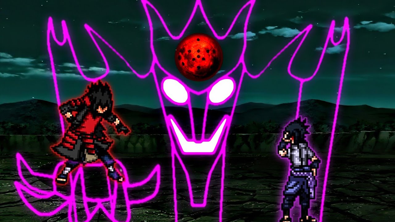 Madara Edo Tensei (New) VS Sasuke FMS V1.2 in Jump Force Mugen