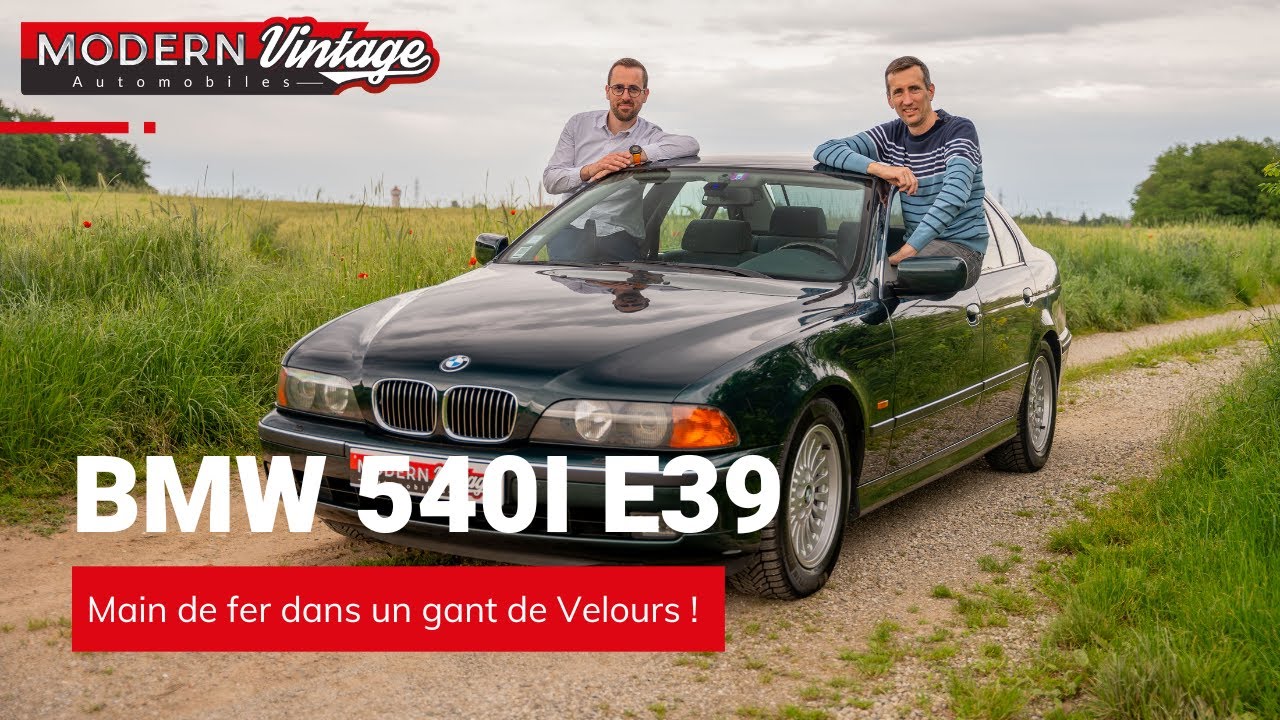 BMW 540i E39 / Main de fer dans un gant de Velours !