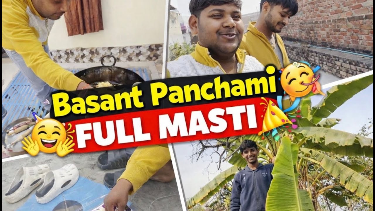 Basant Panchami Full Masti 😄 Patangbaazi Se Insaniyat Tak