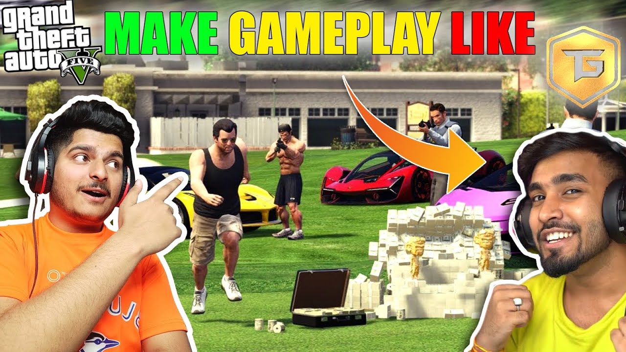 HOW TO MAKE GAMEPLAY LIKE ‎@TechnoGamerzOfficial | CREATE OWN STORY IN GTA 5