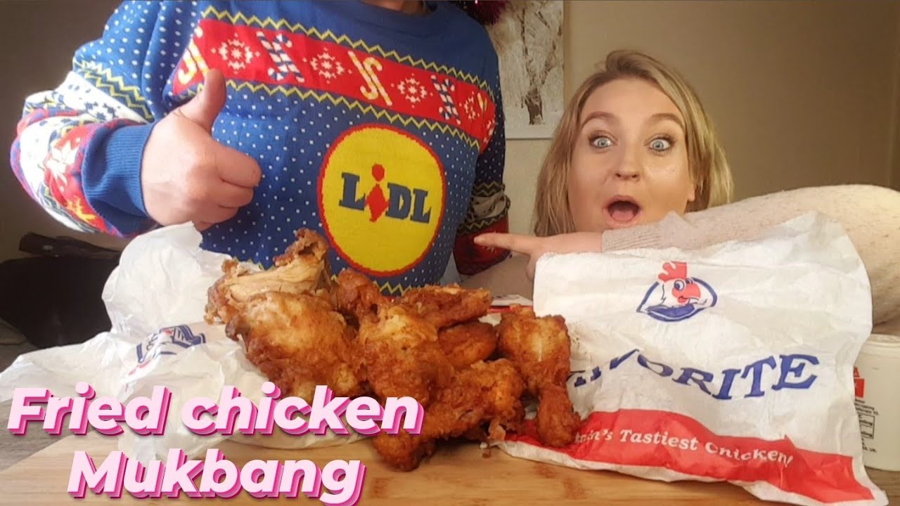 Fried chicken fastfood ~ xmas mukbang #1