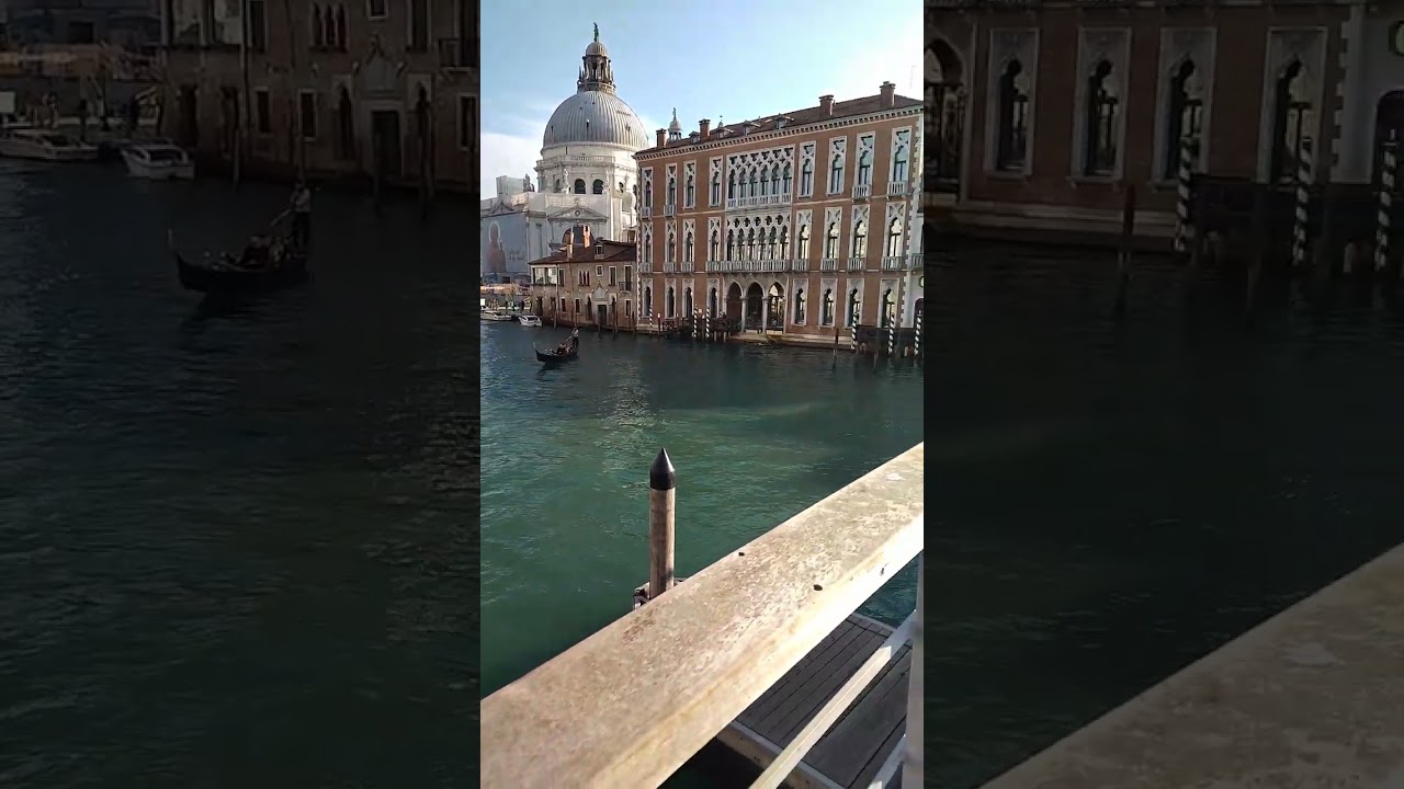 Bridge to Santa Maria della Salute, Venice, Italy - November 18th, 2022 &lrm;@italy4suitcasesandacat&nbsp;