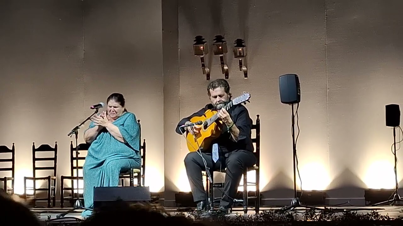 Inés Bacán. Fandangos. La Puebla de Cazalla. 13-7-2024