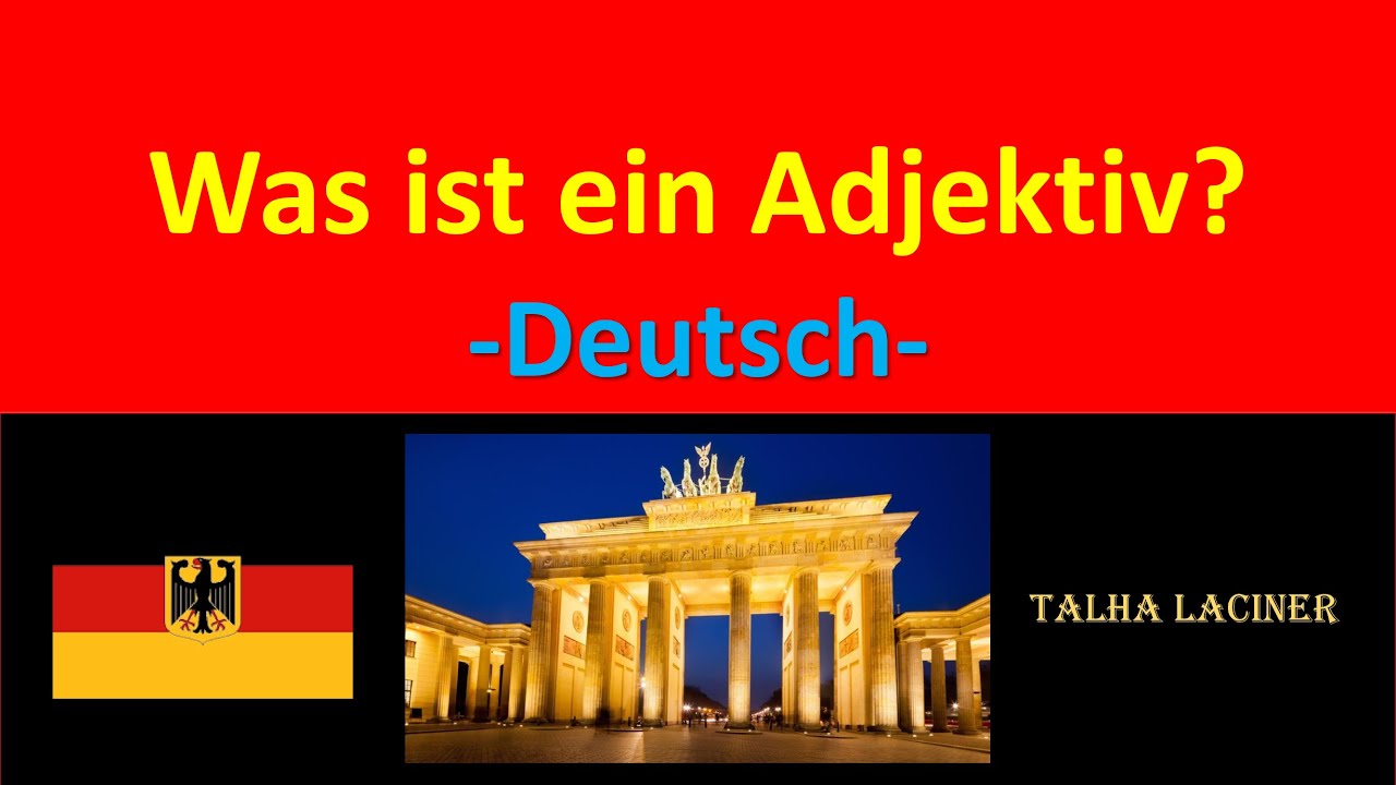 Was ist ein Adjektiv?| Deutsch
