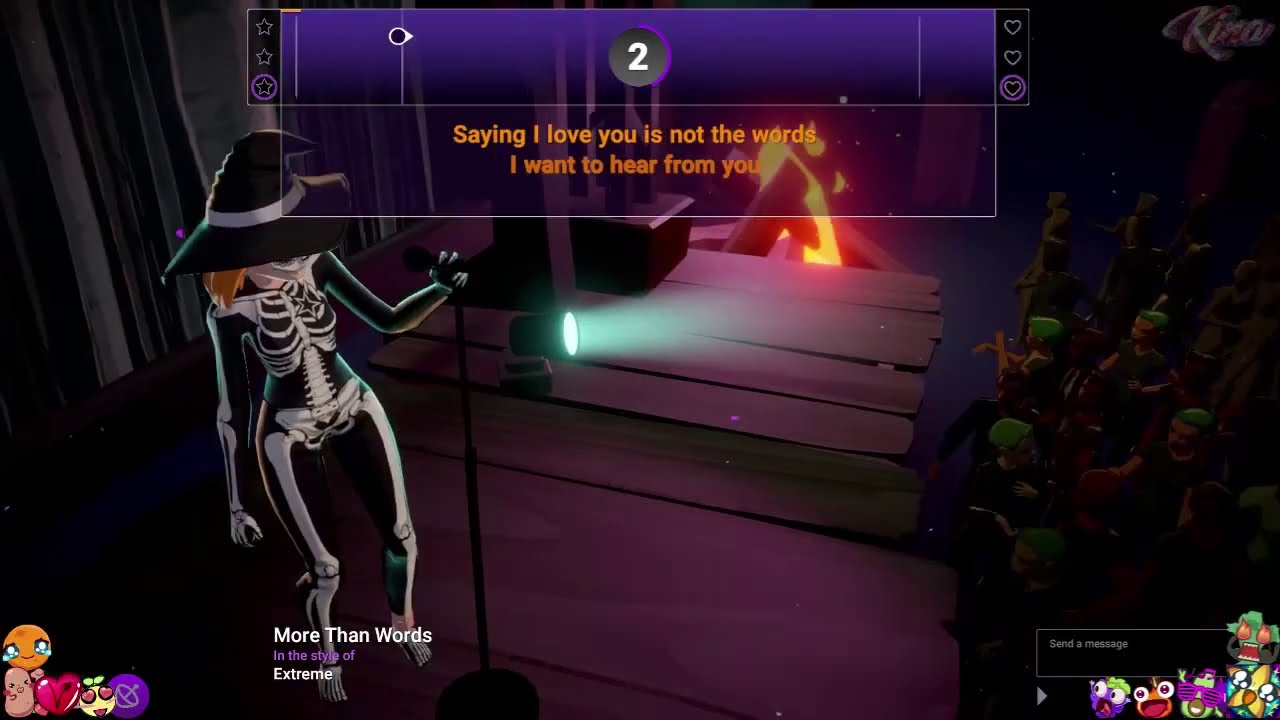More than Words ✨Twitch Sings performance by KinaStar ✨