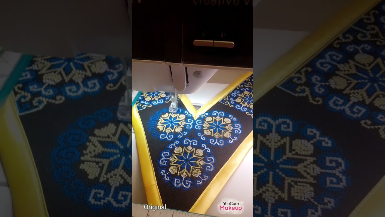 Beautiful design, making graduation stole
