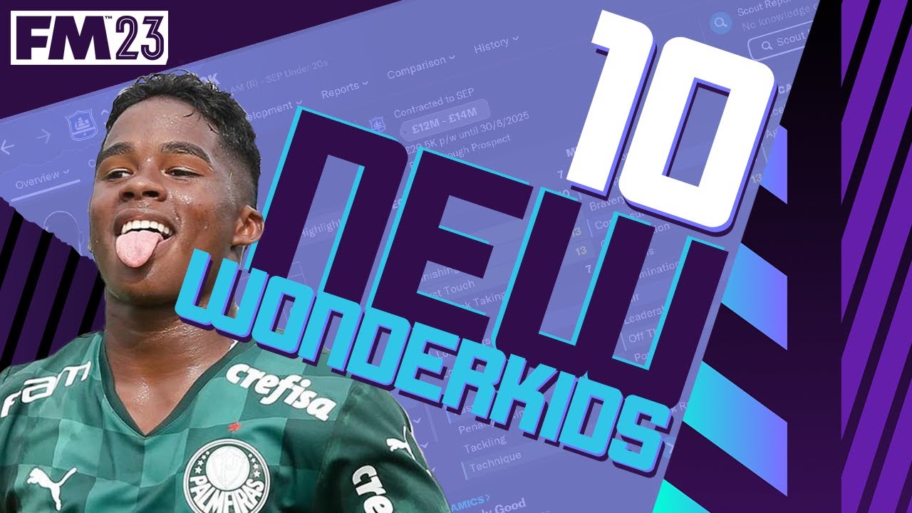 10 Brand New FM23 Wonderkids | NEXT R9?