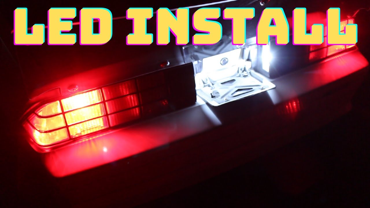 1982–1992 Camaro LED Taillight Bulb Replacement Guide