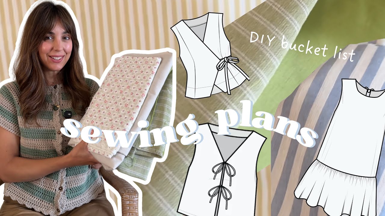 Sewing Patterns I'm dying to make | Fabric Haul