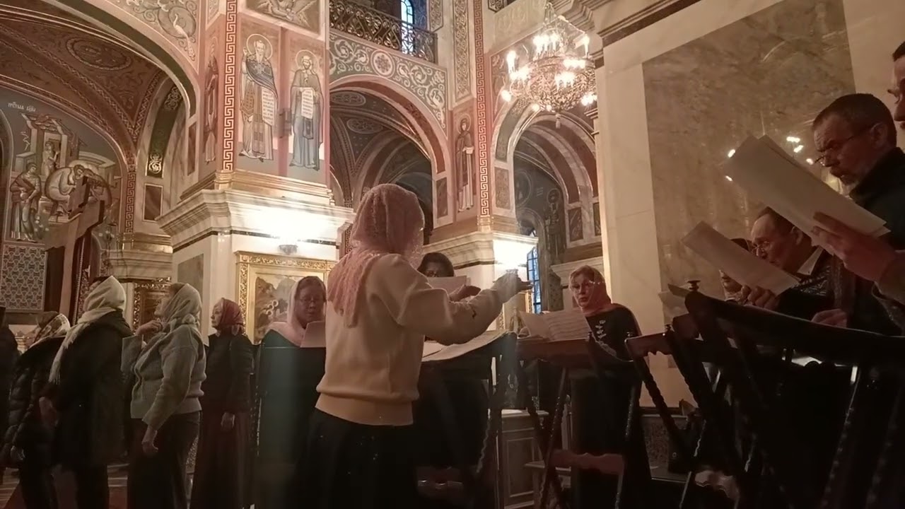 ВОСКРЕСЕНСКИЙ НОВОДЕВИЧИЙ МОНАСТЫРЬ лик: Достойно и праведно есть