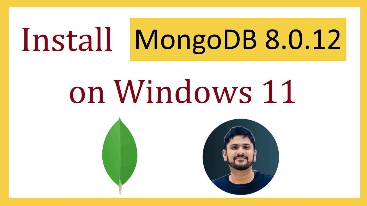 How to install MongoDB 8.0.12 on Windows 11 | Complete Installation