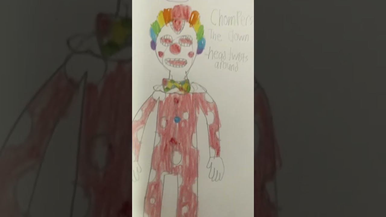 Chompers The Clown by @Spazm1031 #spirithalloween #marriageproposals #fnaf
